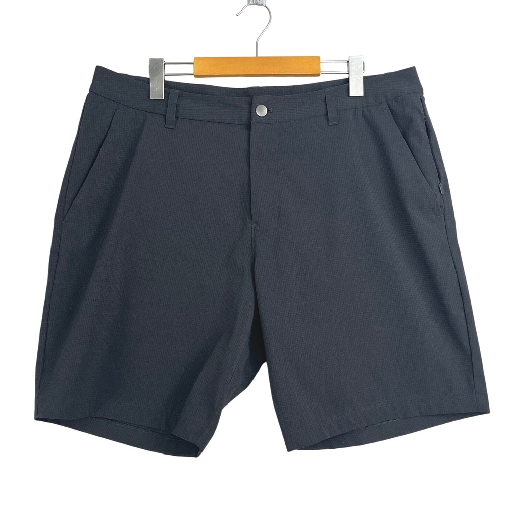 Lululemon ABC Classic-Fit Short 7" WovenAir Mens Size 36 Charcoal Gray